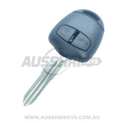 Remote Key Shell For Mitsubishi - 2 Buttons - Mit8