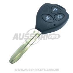 Remote Key Shell For Toyota  - 3 Buttons - Toy43 - Type 02