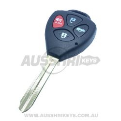 Remote Key Shell For Toyota  - 4 Buttons - Toy43