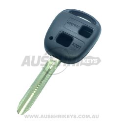 Genuine Toyota Remote Key Shell Two Buttons - Toy43