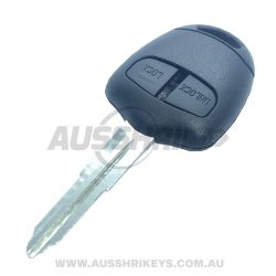 Remote Key Shell For Mitsubishi - 2 Buttons - Mit11r