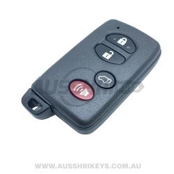 4 Buttons Kluger Proximity - Smart Key Shell For Toyota