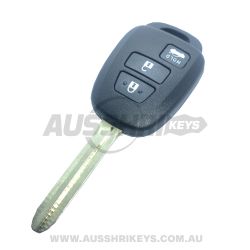 Three Buttons Toy43 Remote Key Shell For Toyota